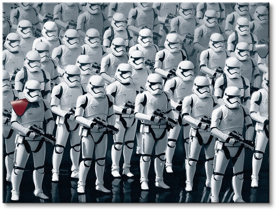 Pyramid Posters Star Wars Episode VII (Stormtrooper Army) - obraz na płótnie WDC99338