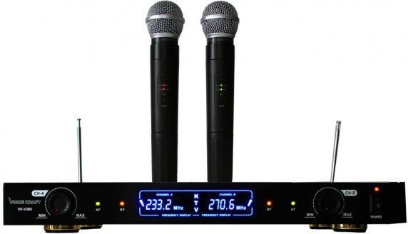Voice Kraft Mikrofon bezprzewodowy V380 2Kanały VK380