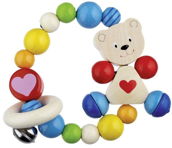 Heimess Elastyczna grzechotka Miś 763810