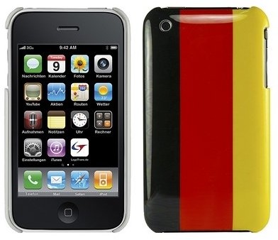 APPLE Logotrans Nation Series WM osłona na telefon iPhone 3 G/3GS, Niemcy