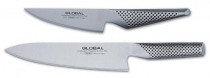 Global Zestaw noży (2 elementy) G-2 + GS-1 (G-201)