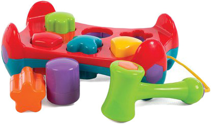 Playgro aweczka do wbijania klocków 6684339