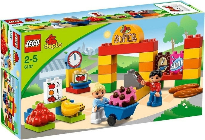 LEGO Duplo - Mój pierwszy supermarket 6137
