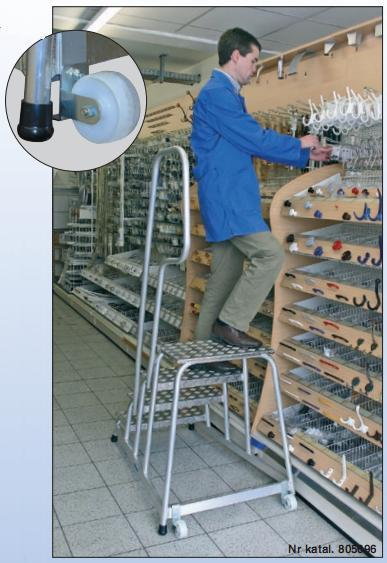 Krause Pomost montażowy jezdny 5 stopnie 805102