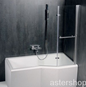 Polysan Kabina nawannowa unoszona pneumatycznie Odessa (parawan nawannowy) 37127