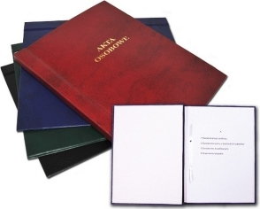 Barbara Teczka na akta osobowe twarda granatowa BA001-11