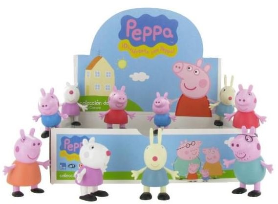 Tm Toys Świnka Peppa - figurki mix   - COMY 99686