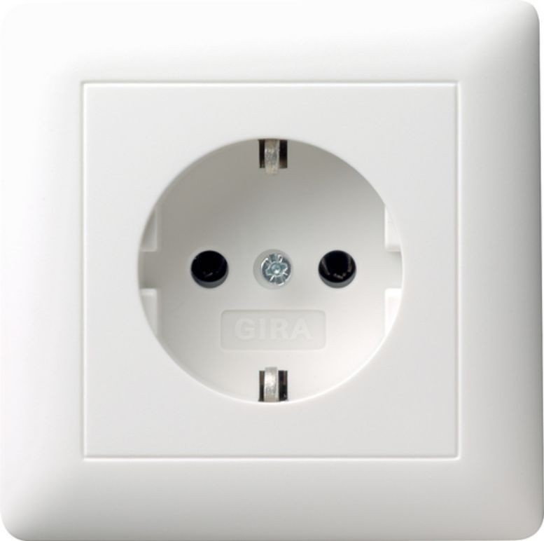 Gira 011 01136021 Gniazdo wtykowe System 55 SCHUKO 16 A 250 V z pełną osłon