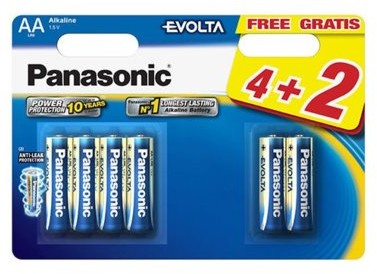 Panasonic Baterie LR6EGE/6BW