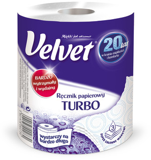 Velvet RĘCZNIK PAPIEROWY TURBO zakupy dla domu i biura 59264085