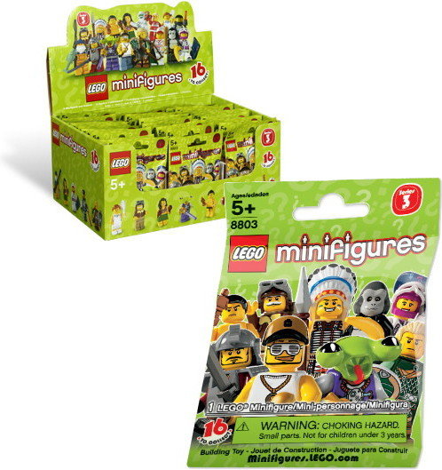 LEGO Minifigurki ludziki niespodzianka seria 3 8803
