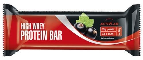 Activita Activlab High Whey Protein Bar 80G Black Currant