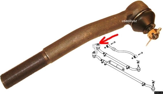 ATLAS Końcówka drążka górnego prawa Jeep Grand Cherokee WJ ES3474