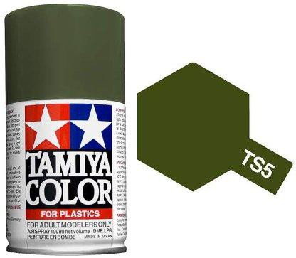Tamiya Spray TS-5 Olive Drab / 100ml 85005