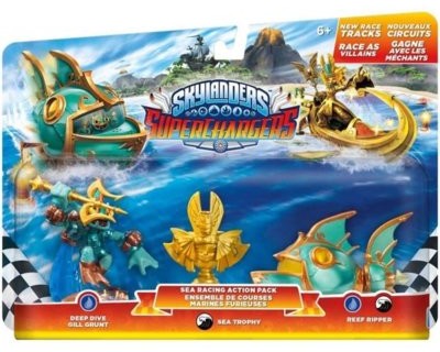 Activision SOFTWARE Zestaw figurek Superchargers Deep Dive Gill Grunt Reef Ripper Villain Sea Trophy