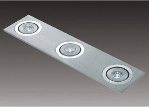 Italux Oczko halogenowe 3pł DownlightS MQ71815-3B