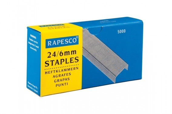 Rapesco ZSZYWKI 26/6 5000 SZT