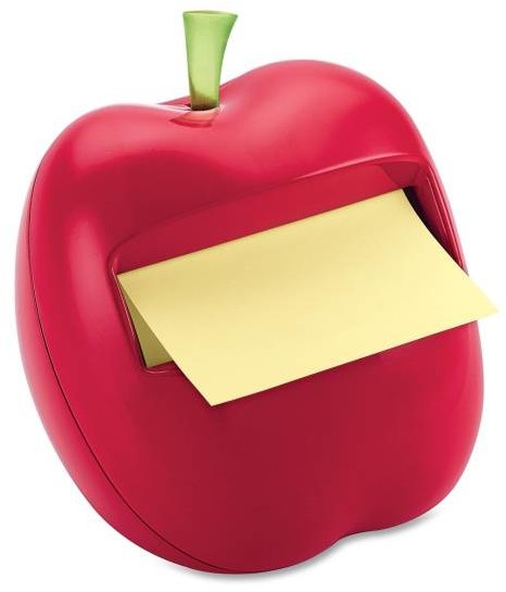 Podajnik w kształcie jabłka APL-330 do bloczków samoprzylepnych POST-IT, Z-NOTES