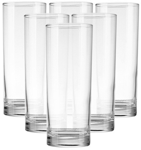 LAV LIBERTY Szklanki wysokie do drinków 360 ml 6 sztuk