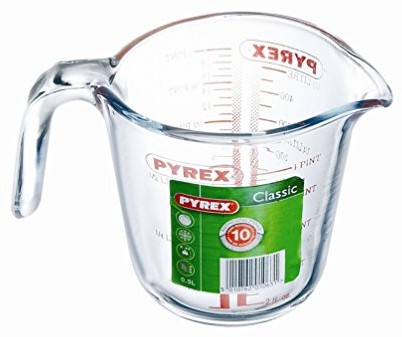 Pyrex Berndes BER Arc kubek z miarką, 0,5 l P586