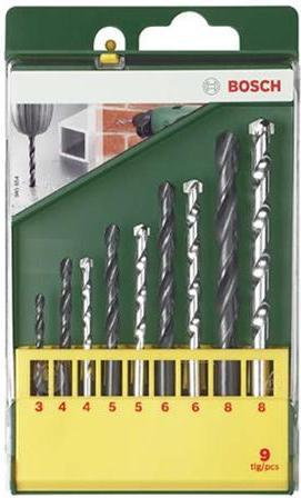 Bosch HSS-R - Zestaw wiertarski 9 elementowy 2607019443