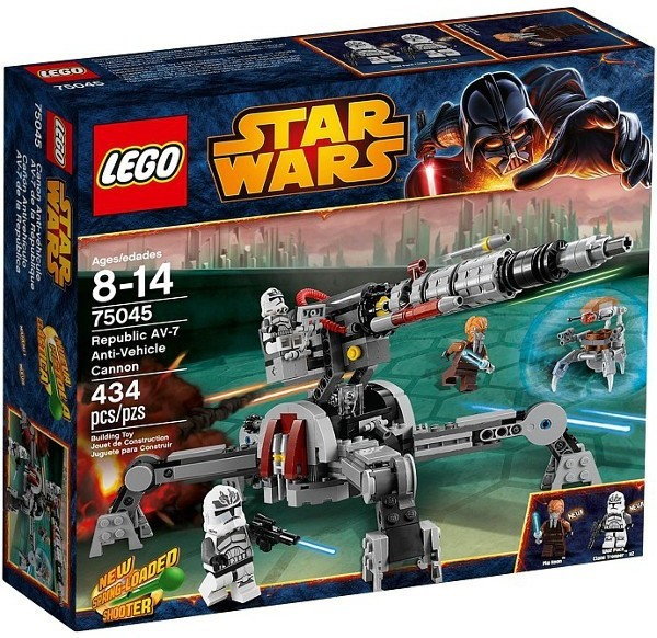 LEGO Star Wars TM AV-7 Działo przeciwpancerne Republiki 75045