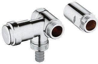 Grohe Osprzęt specjalny Zawór Batterie 3/4 chrom 41040000