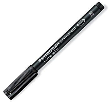Staedtler Lumocolor OHP projekcyjny trzpień Permanent 314 B, czarny 314-9