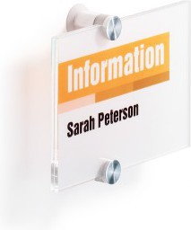 Durable Tabliczka przydrzwiowa CRYSTAL SIGN 148x105 mm