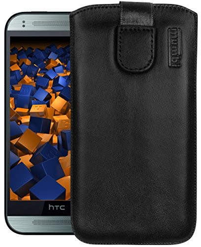 Mumbi prawdziwe skórzane etui na telefon komórkowy HTC One Mini 2 torba skórzana (klapka z funkcją wyciągania pomoc do wyciągania)
