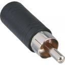 InLine Adapter AV Audio RCA męski - 3.5mm mono żeński 99325