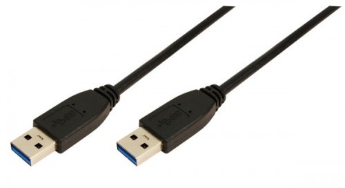 LogiLink Kabel USB 3.0 typ-A do tyb-A dl.1m CU0038