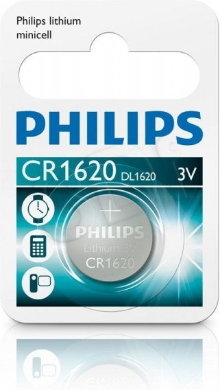 Philips Bateria Pastylkowa CR1620/00B Lithium-