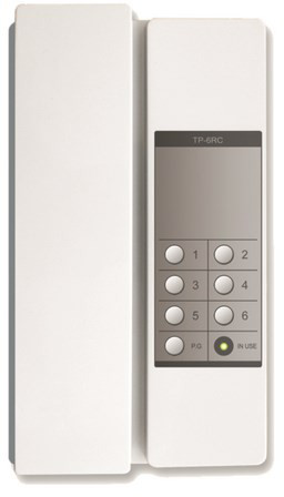 Фото - Домофон Commax Interkom słuchawkowy TP-6RC 