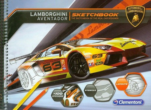 Clementoni Szkicownik Lamborghini