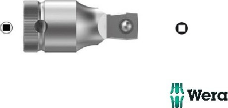 Wera Przedłużacz wahliwy do zestaw nasadek Zyklop 1/2, typ 8794 C ( 050036390 (5003639001)
