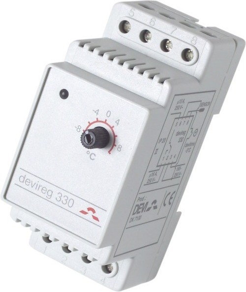 Termostat Devireg 330 (-10°C10°C)
