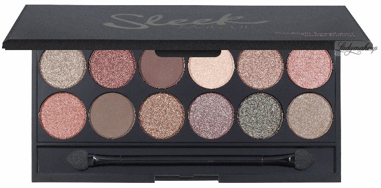 Sleek Makeup i-Divine MINERAL BASED EYESHADOW PALETTE - GOODNIGHT SWEETHEART - Paleta 12 cieni do powiek - 1030 EDYCJA LIMITOWANA SL8373