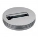 Spotline Canopy for 1-phase adapter, silver-grey 143382 204 / 143382