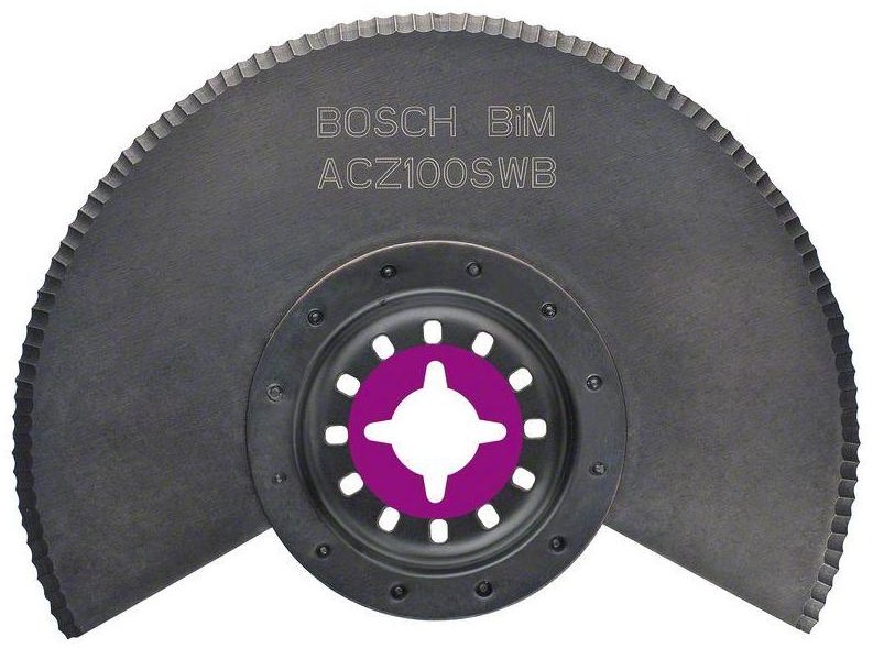Bosch Nóż segmentowy 100 mm ACZ 100 SWB 2608661693 Pasuje do marki multinarzędzia) Fein Makita Milwaukee Metabo 1 szt