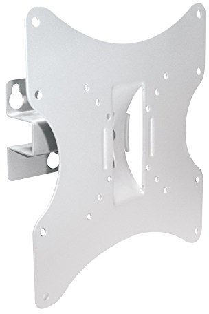 PureMounts PM-LM-TS32W VESA200 ultrapłaski uchwyt ścienny do telewizora lub monitora o przekątnej do 107 cm (42''), uchylny i obrotowy, kolor biały PM-LM-TS32W