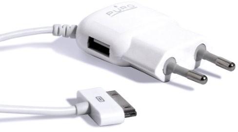 Puro PURO MTCUSBAPPLEWH urządzenie sieciowe z portem USB do produkty firmy Apple, biały MTCUSBAPPLEWH