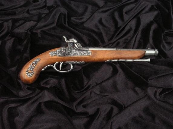 Denix ZABYTKOWY FRANCUSKI PISTOLET KAPISZONOWY 1872r.