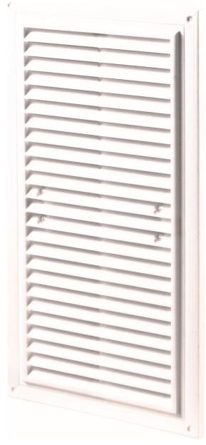 Vents Kratka wentylacyjna z siatką 215 x 175 mm biała