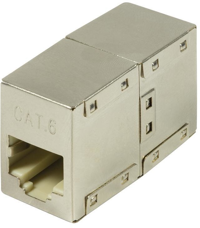 LogiLink Adapter złączka sieciowa Kat.6 NP0054 2xRJ45, 1:1