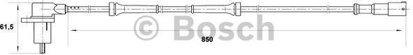 Bosch Czujnik, prędkosć obrotowa koła 0 265 006 365