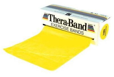 Theraband Thera-Band Taśma Do Ćwiczeń, 45,5 M, Opór: Słaby, Żółta (4665005946)