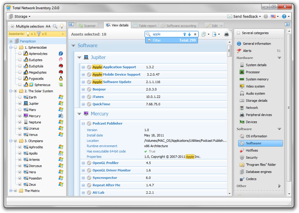 Softinventive Lab Inc Total Network Inventory Standard (stan. 750)