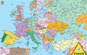 Piatnik Mapa Europy