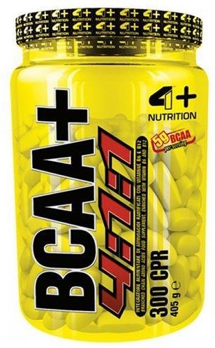 4+ Nutrition BCAA+ Hardcore 300tab.
